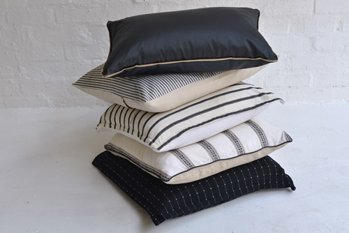 011 Black theme cushions